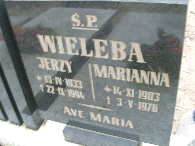 Zofia Wieleba 1934 Santok - Grobonet - Wyszukiwarka osób pochowanych