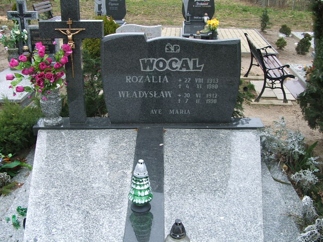 Władysław Wocal 1912 Santok - Grobonet - Wyszukiwarka osób pochowanych