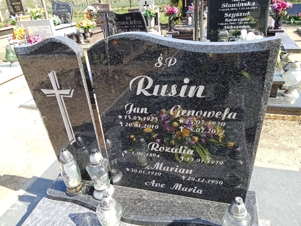 Grób Genowefa Rusin
