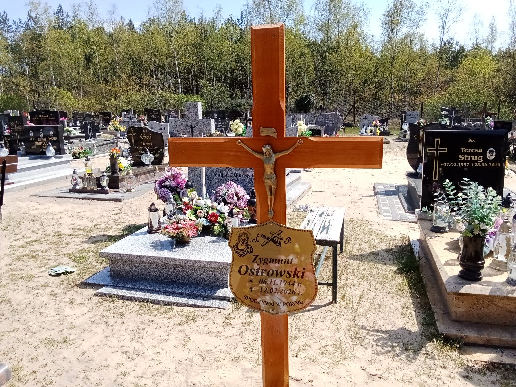 Zygmunt Ostrowski 1944 Santok - Grobonet - Wyszukiwarka osób pochowanych