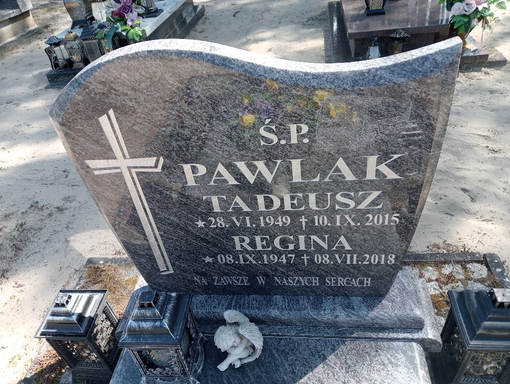 Grób Regina Pawlak