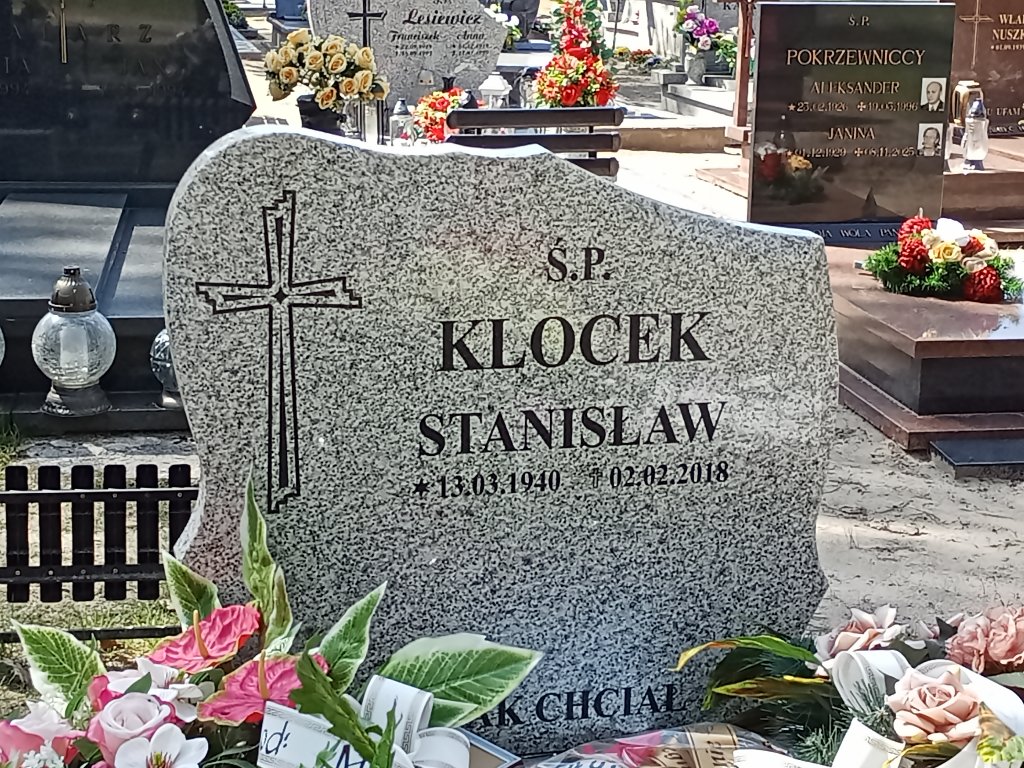 Janina Klocek 1935 Santok - Grobonet - Wyszukiwarka osób pochowanych