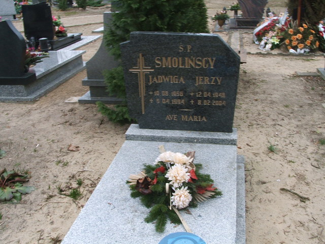 Jadwiga Smolińska 1956 Santok - Grobonet - Wyszukiwarka osób pochowanych