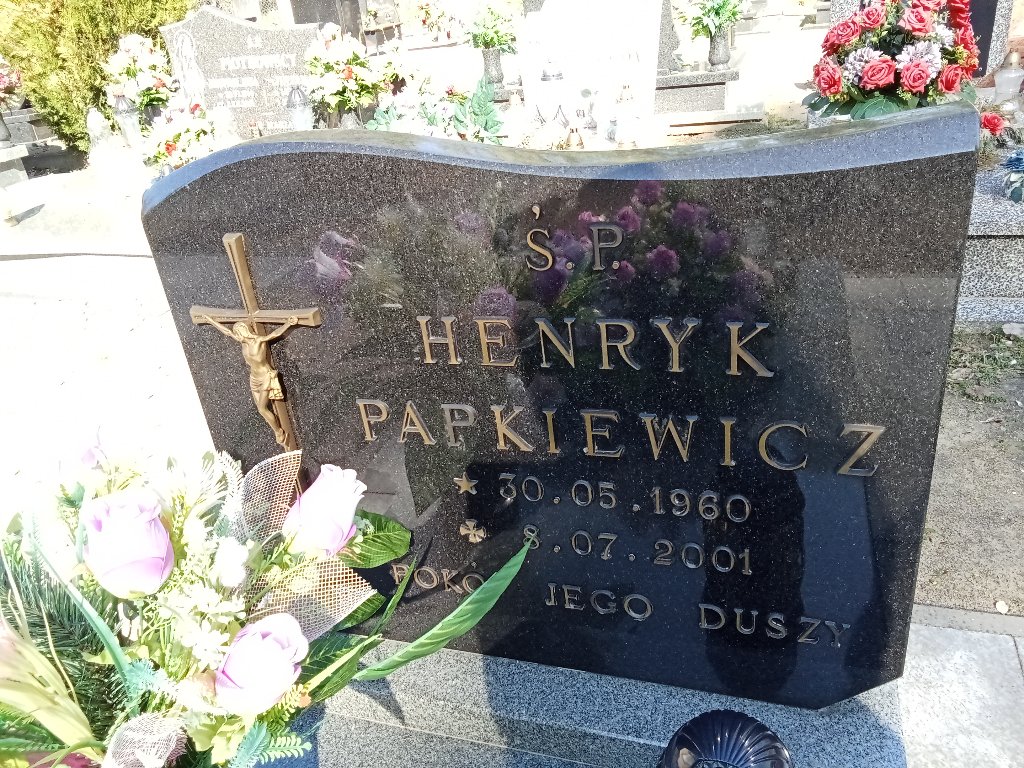 Grób Henryk Papkiewicz
