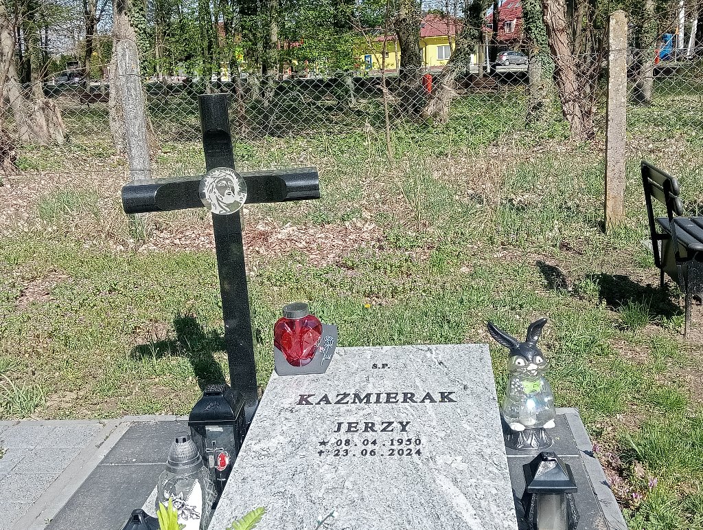 Jerzy Kaźmierak 1950 Santok - Grobonet - Wyszukiwarka osób pochowanych